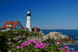 lighthouse in Maine